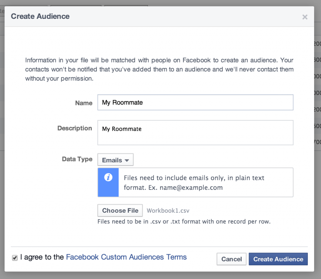 How To Create A Custom Audience On Facebook