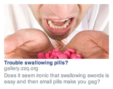 Targeting Sword Swallower With Facebook Ads