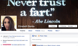 Elizabeth Barela Facebook Profile