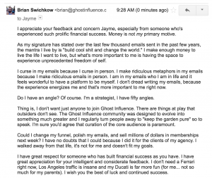 ghost influence experience their orgasm email response 4